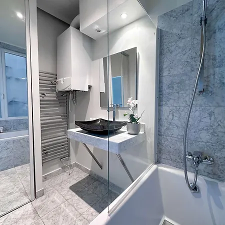 Louvre - Premium Near The Marais For 4 * Paříž